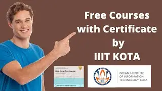 Free Courses with Certificate by IIIT Kota