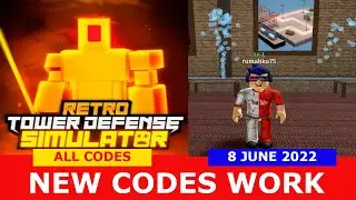 *NEW CODES WORK*  [GOLDEN MODE] Retro TDS ROBLOX | LIMITED CODES TIME | 8 JUNE  2022