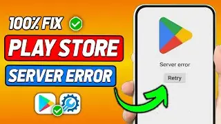 Play Store Server Error Problem Solve (2024 New Method)