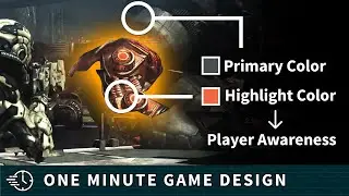 EASY COLOR TRICK for better gameplay - One Minute Game Design