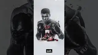 BE A CHAMPION DON'T QUITE - MUHAMMAD ALI QUOTES 