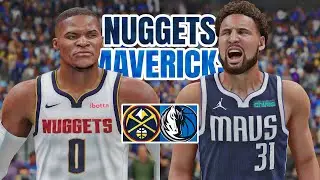 NEW LOOK NUGGETS vs NEW LOOK MAVERICKS | NBA 2K24 (PS5)