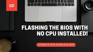 How to Flash the Gigabyte X570 AORUS Elite WiFi with Q-Flash Plus