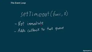 20- The Event Loop | JavaScript Crash Course
