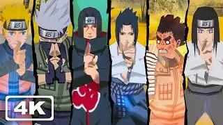 All Characters Jutsus & Ultimate Jutsus - Naruto Shippuden Kizuna Drive (4K)