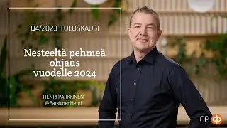 Q4/2023 Tuloskausi: Nesteeltä pehmeä ohjaus vuodelle 2024