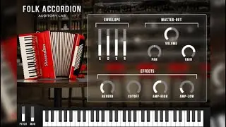 Realistic Accordion Instrument Plugin - (Pc/Mac VST, AU)