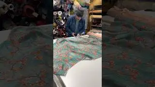 Ткань батист из 100% крапивы принт Цветущая айва 1 м 3500₽ 65 гм 140 см + 7 993 490 01 54 💞