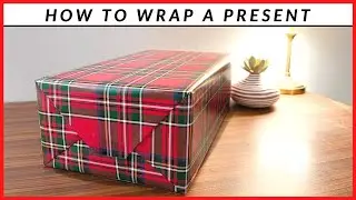 How To Wrap A Present! | Simple Wrapping Paper Technique