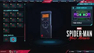 All Sound Samples - Marvel's Spider-Man: Miles Morales
