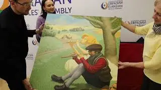 Распаковка картин 