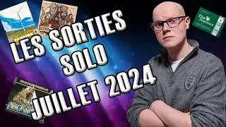 Les sorties jeux de société Solo du mois de Juillet 2024