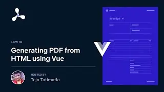 How to Generate a PDF from HTML using Vue