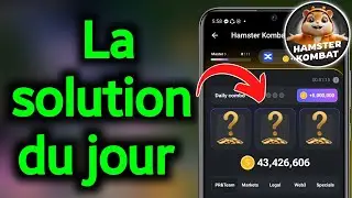 Combo quotidien Hamster Kombat 1er septembre ||  Combo quotidien de hamster aujourd'hui 🔥