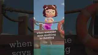 When someone says spicy switch is cheating 👀🧜🏻‍♀️ Animal Crossing New Horizons 2024