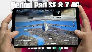 Redmi Pad SE 8.7 4G 2024 test game PUBG New State | Helio G85