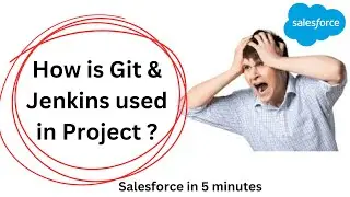 How Git & Jenkins Used ? || Salesforce Project