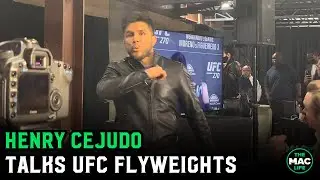 Henry Cejudo gives speech on UFC flyweights: These dudes were talked about more than anyone