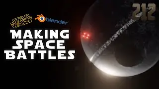 HOW to CREATE a STAR WARS SPACE BATTLE in 2.5 MINUTES!