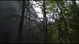 Someone found a Giant Wall in the middle of a forest in Siberia