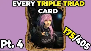 Getting ALL Triple Triad Cards in FFXIV Ep. 4!