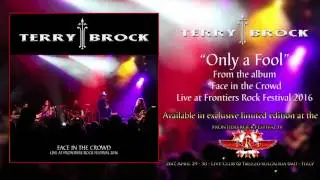 Terry Brock - Only a Fool (Official Audio)