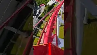 ЛЕГЕНДА СРЕДИ АМЕРИКАНСКИХ ГОРОК, STEEL DRAGON 2000, NAGASHIMA, SPA LAND, ЯПОНИЯ #short #shorts