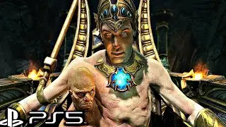 God of War Ascension (PS5) - Pollux and Castor Boss Fight (4K 60FPS)