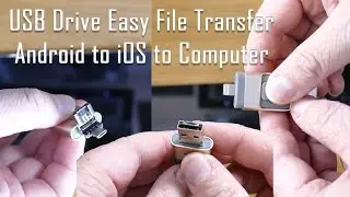 Easy Transfer 3 in 1 OTG USB Flash Drive for Android, iPhone & Computer