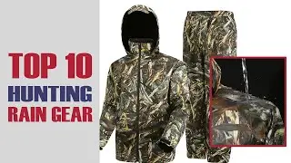 Top 10 Hunting Rain Gear Review!