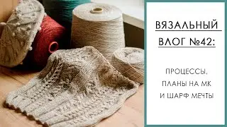 ВЯЗАЛЬНЫЙ ВЛОГ №42. Устала от долговязов, вяжу аксессуары, планирую бесплатные МК по вязанию спицами