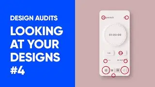 A neumorphic clock? Looking at your designs - design audit 4