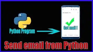 How to send Email from python Program । CID An Education Hub