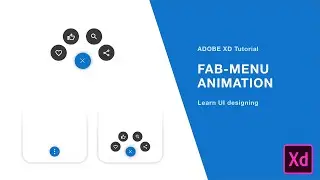 Floating Action Button Adobe XD | FAB | Adobe XD Design Tutorial