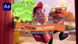 FOOD DELIVERY ADVERT | FREE AFTER EFFECTS TUTRORIALS | QUICK FIX | THE EFFECTS GUY