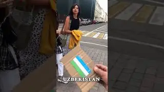 Узбекский флаг в России 🇺🇿