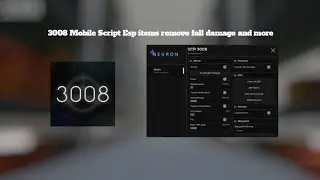 3008 Mobile script Esp ítems , employees remove fall damage and more