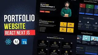 Build and Deploy a Modern Portfolio Website with React, Next.js, TypeScript, and Tailwind CSS