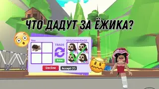 ШОК ТРЕЙД АДОПТ МИ РОБЛОКС! | СОГЛАШАТЬСЯ или НЕТ? Ёжик в Adopt Me Roblox 