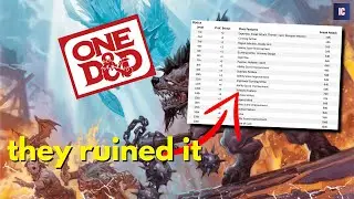 Levelling up in One D&D sucks 