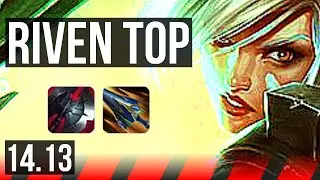 RIVEN vs DARIUS (TOP) | 5/0/5, 1300+ games | EUW Diamond | 14.13