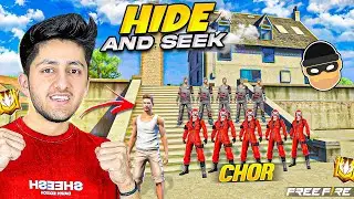 Playing Hide & Seek In Clock Tower Chor Vs Police 😂 - Garena Free Fire