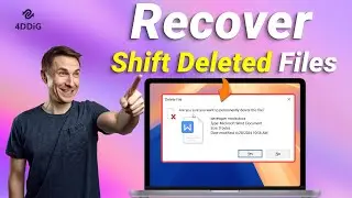 How to Recover Shift Deleted File on Windows 11/11 | New Update 2024