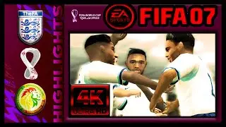 England vs Senegal ➤ FIFA 07 Qatar World Cup 2022 Patch ➤ Subscribe to get this Patch for Free!