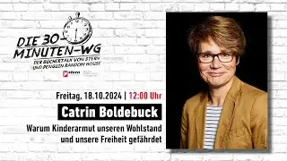 Kinderarmut, Bildungspolitik & Chancengerechtigkeit | Catrin Boldebuck | 30-Minuten-WG | Buchmesse24