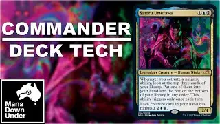 Commander Deck Tech - Satoru Umezawa - Ninjas Dont Play Fair [MTG / EDH / Magic: The Gathering]