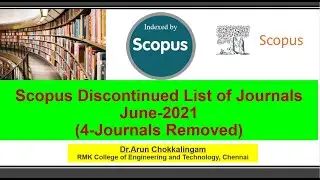 Scopus Discontinued List of Journals-June-2021