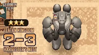 World 2-3 | Harvester's Nest (ENG Sub | JP Dub)【Guardian Tales】