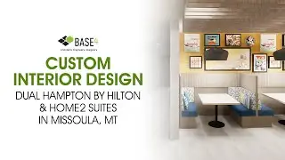 Custom Interior Design | Dual Hampton by Hilton & Home2 Suites in Missoula, MT