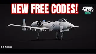 NEW FREE CODES WINGS OF GLORY! FREE PLANE! FREE TACTICAL MEDALS!